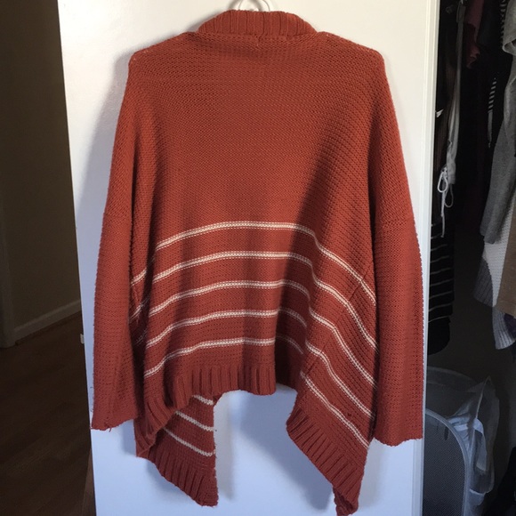 Burnt orange cozy cardigan - Picture 2 of 5